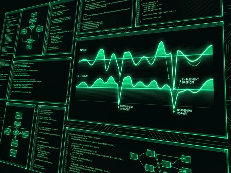 视频剪辑节奏 人妻视频 完播率波形分析